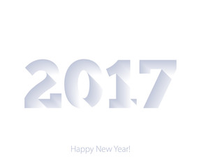 Happy New Year 2017 background.
