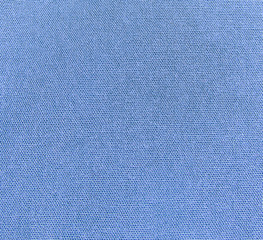 Blue cotton printed clothing dressing.