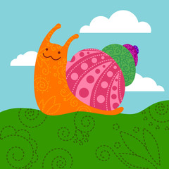 Snail card