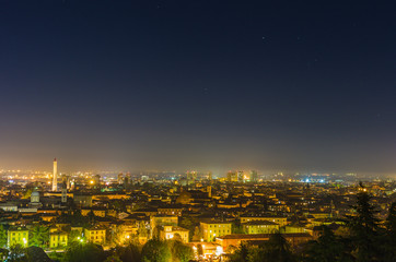 Fototapeta premium Bologna by night