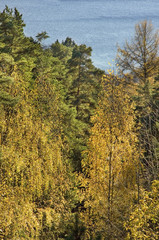 Fototapeta premium Lake Pyhajarvi in Tampere. Finland