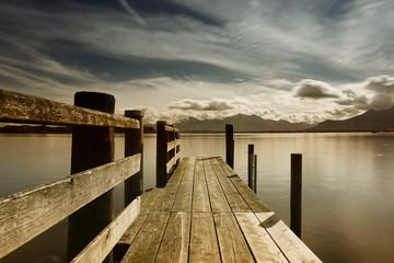 wooden jetty (246) lake chiemsee