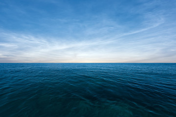 Blue sea and perfect sky