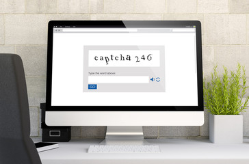 workspace with captcha