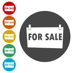 For Sale Sign - illustration 