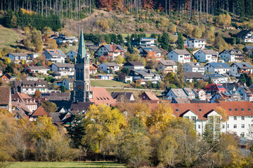 Panorama von Vöhrenbach