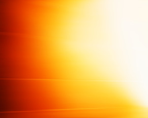 Horizontal orange glow with motion blur background