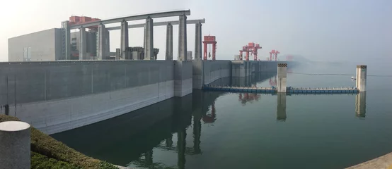 Photo sur Plexiglas Barrage Three Gorges Dam upstream side