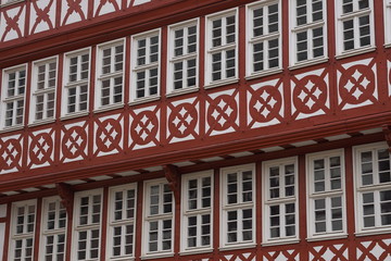 Fototapeta premium Fachwerkhaus in Frankfurt am Main