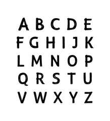 Alphabet poster