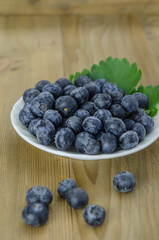 Blueberries in a bowl
