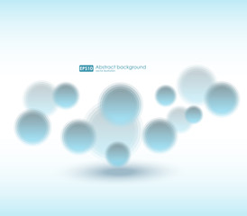 Abstract blue vector background