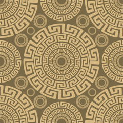 Abstract ancient vector seamless pattern
