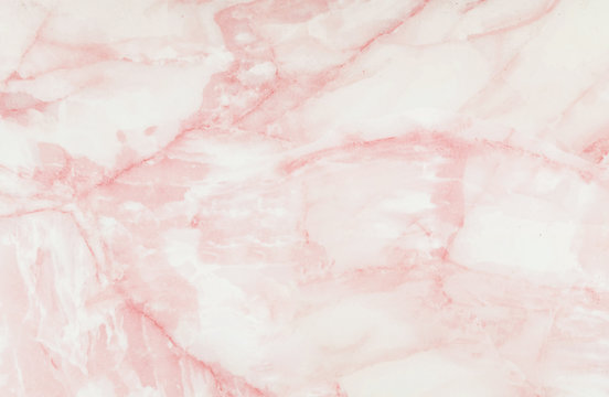 Naklejki Zbliżenie abstrakta marmuru nawierzchniowy wzór przy różowego marmuru kamienia tekstury podłogowym tłem