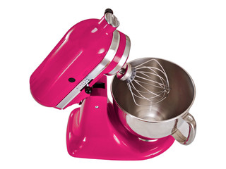 robot de cuisine rose