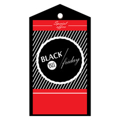Black friday label