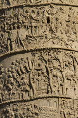 Trajan column in Rome
