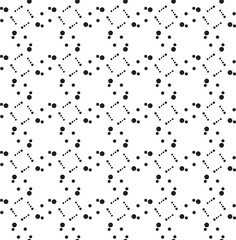 seamless pattern. Modern floral texture. Repeating abstract background with circles. Graphic stripes with diagonal direction