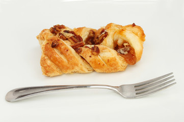 Danish and fork