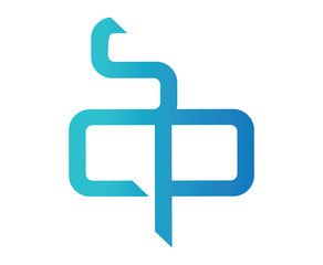 Blue SCP Logo Design