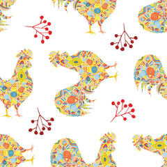 Seamless Christmas pattern