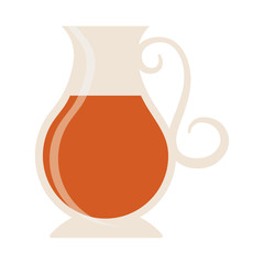 teapot beverage isolated icon vector illustration design