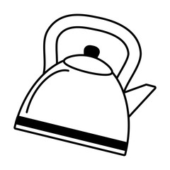 Obraz premium tea kettle beverage isolated icon vector illustration design