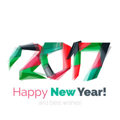 New Year and Christmas holiday elements
