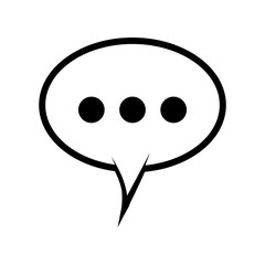 speech bubble pop art style vector illustration design