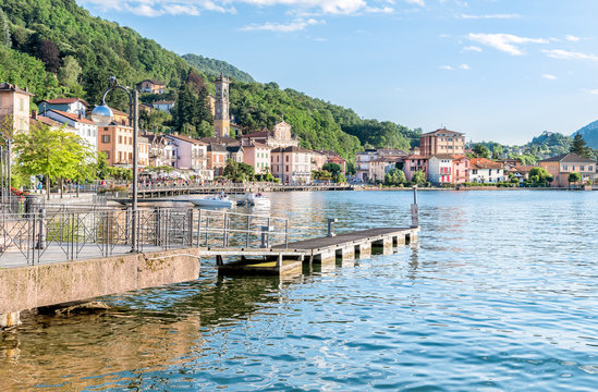 Porto Ceresio is a comune on Lake Lugano in the province of Varese in the italian region Lombardy, Italy