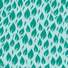 Leaves seamless pattern vector set.