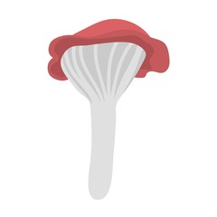 Mushroom vector illustration icon