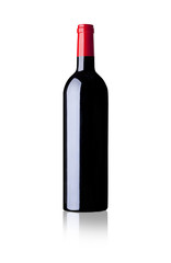 Rotweinflasche