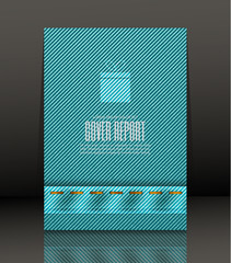 Template design for cover. Banner in A4 size. Abstract background. Vector, illustration.
