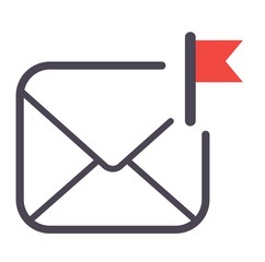 Mail icon vector symbol