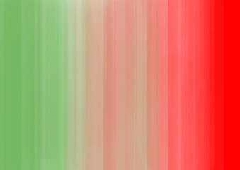 Green and red stripes smooth color transition