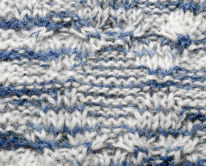 Background of knitted cloth.