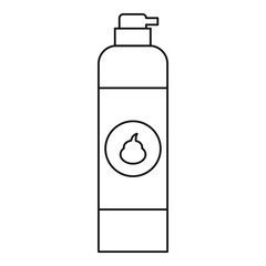 Air freshener icon. Outline illustration of air freshener vector icon for web