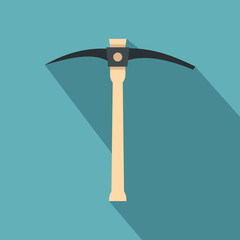 Pick icon. Flat illustration of pick vector icon for web