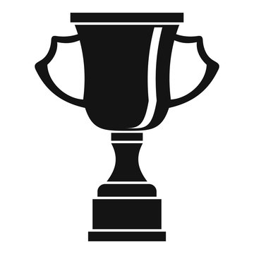 Cup for win icon. Simple illustration of cup for win vector icon for web