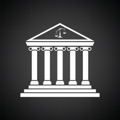 Fototapeta premium Courthouse icon