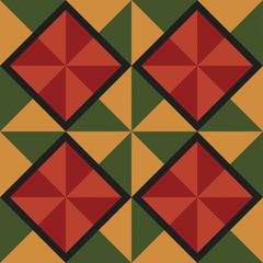 colorful geometric seamless pattern