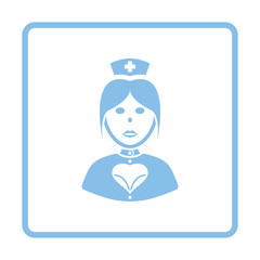 Nurse costume icon