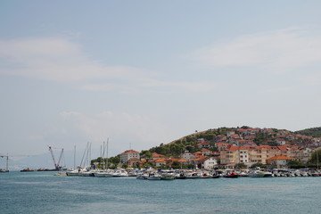 Fototapeta na wymiar Jachthafen von Trogir