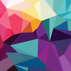Abstract colorful triangle geometrical background