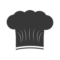 chef hat uniform isolated icon vector illustration design