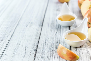 Portion of Applesauce (selective focus)