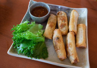 Deep Fried Egg Rolls
