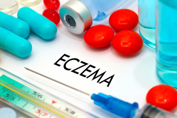 Obraz premium Eczema