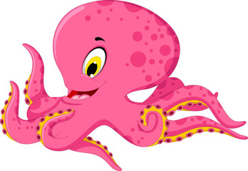 octopus cartoon for you design